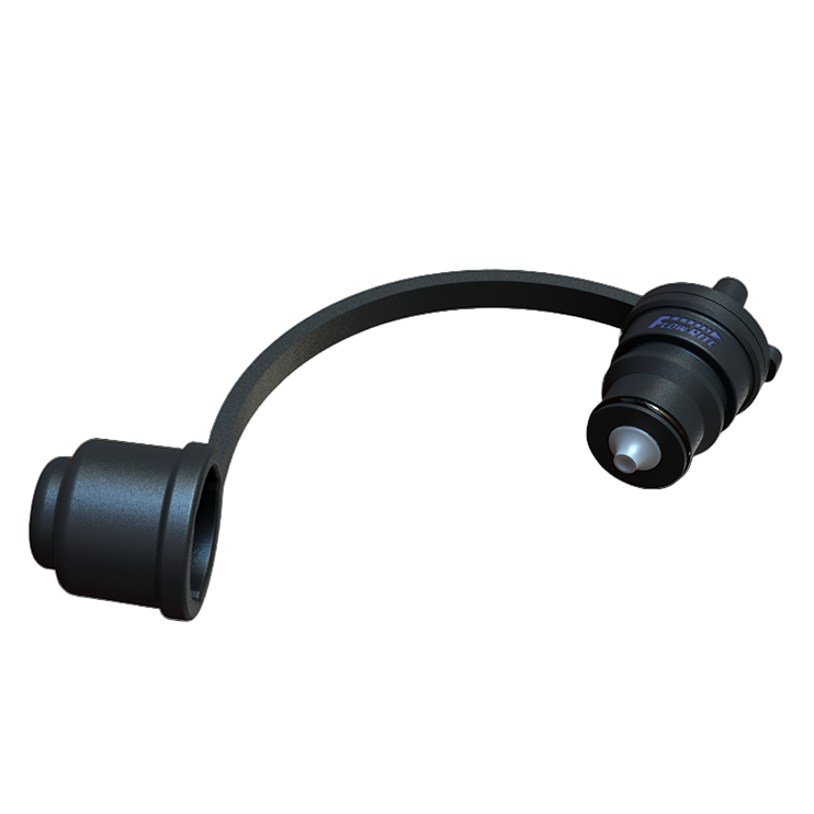 Male Coupler 1/4" Barb (BA-QDV-505)