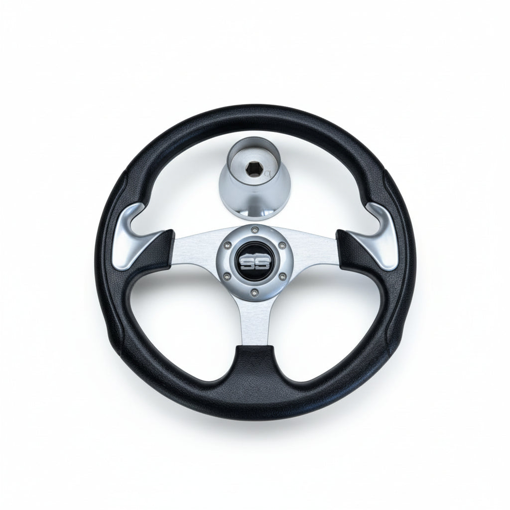 Steering Wheel w/ Hub Adapter Bundle